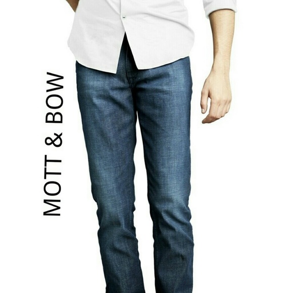 Mott \u0026Bow | Jeans | Matt Bow Mens Straight Leg Jeans | Poshmark